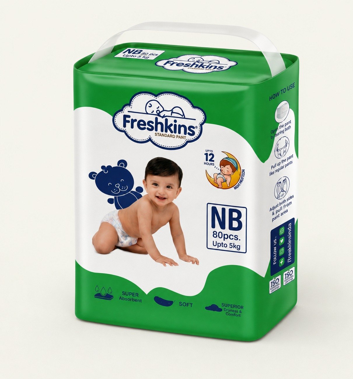 Freshkins Standard Baby Pants
