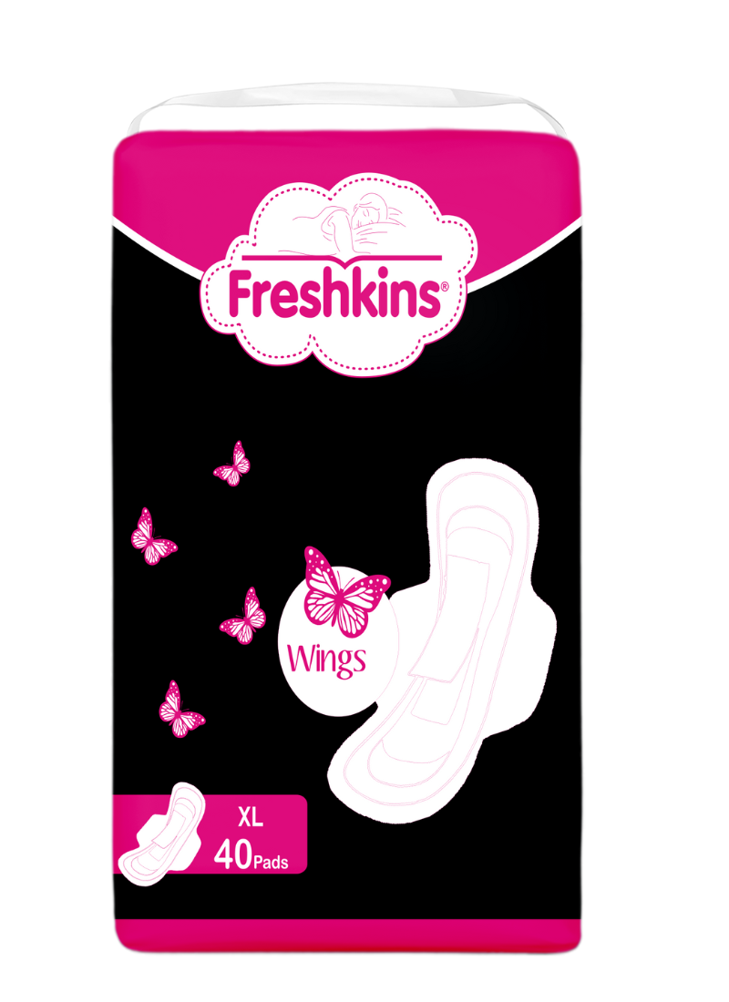 Freshkins Ultra Hygiene+Comfort Sanitary 40 XL Pads