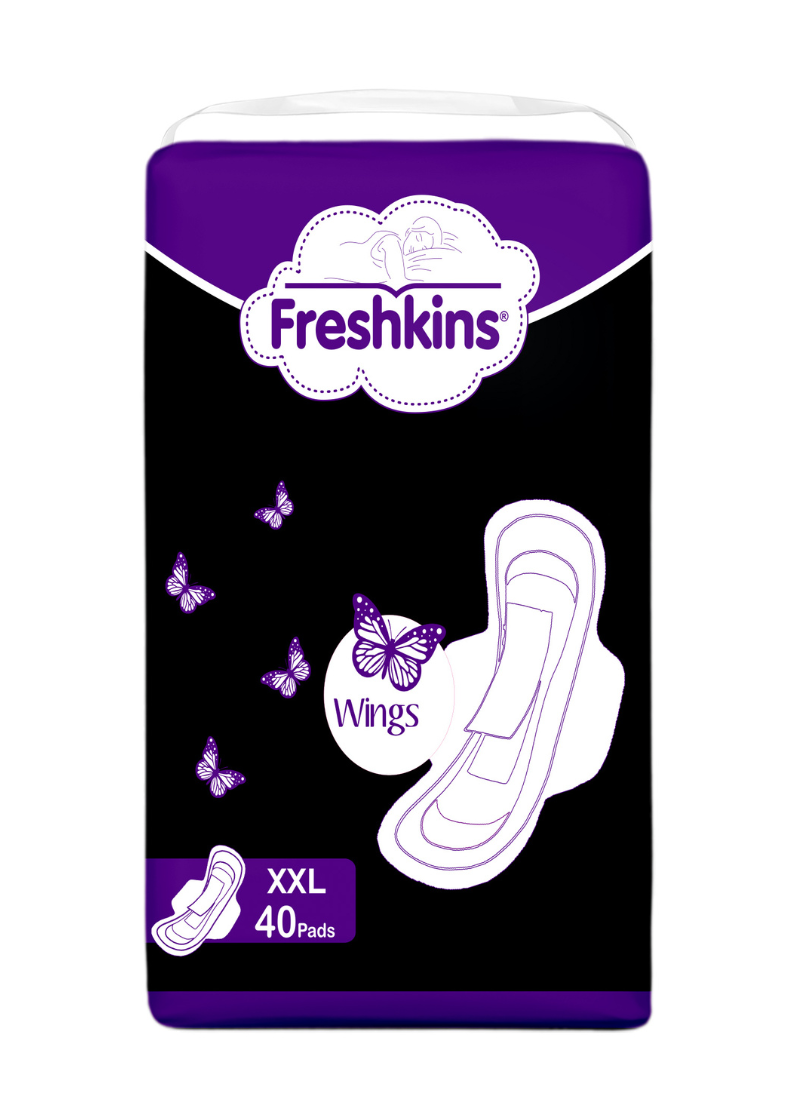 Freshkins Ultra Hygiene+Comfort Sanitary 40 XXL Pads